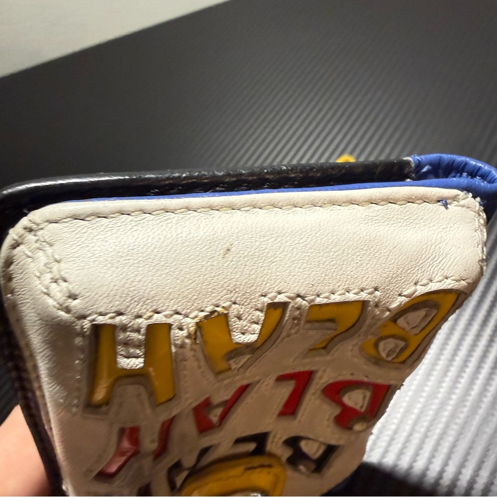 💛 Brighton Blah Blah Blah Chic Fashion Art Phone Case Wallet 💙 - Picture 11 of 11